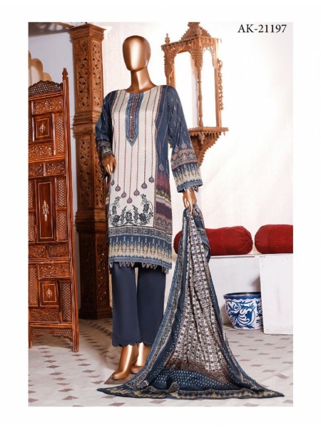 Riwayat Areesha Khan Digital Lawn Collection Vol 1 D-AK 21197