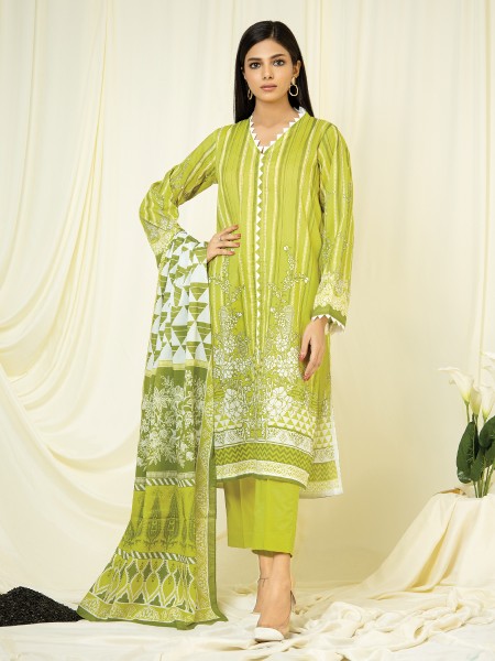 A-WU3PS22-029 Printed Lawn