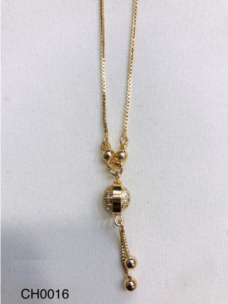 CHAINS CH-0016 BALL PENDANT