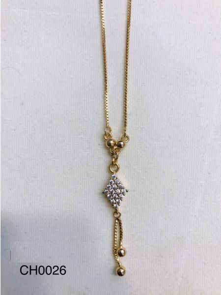 CHAINS CH-0026 RECTANGLE DIOMAND