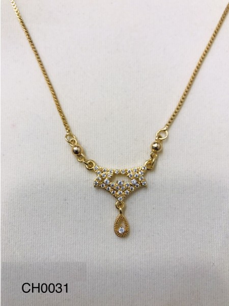 CHAINS CH-0031 GOLD PENDANT