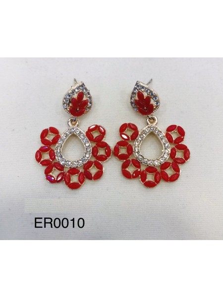 EARING ER-0010 RED