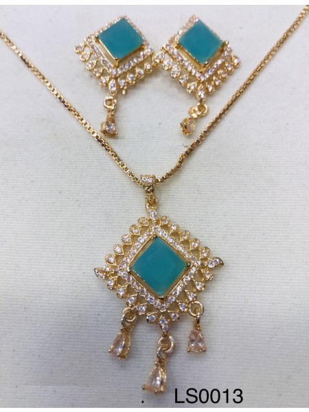 LOCKET SET BLUE LS0013