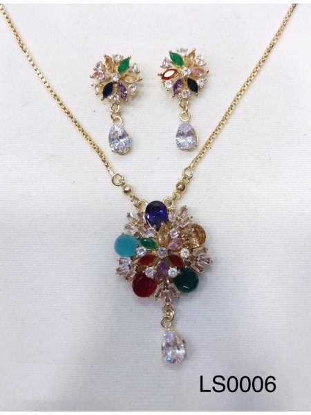 LOCKET SET MULTI COLOUR LS0006