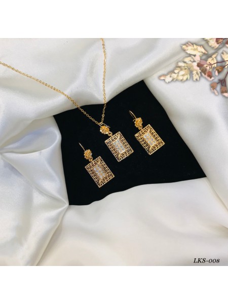 AL-GHAZI LOCKET SET-LKS-008