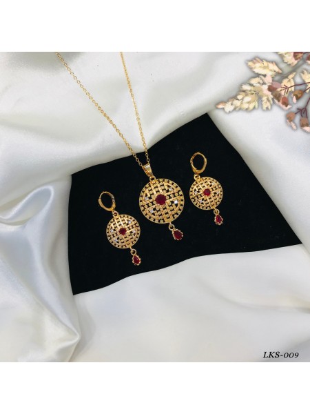 AL-GHAZI LOCKET SET-LKS-009