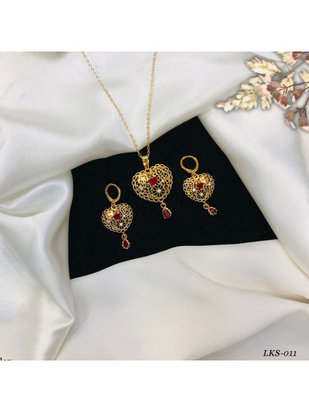 AL-GHAZI LOCKET SET-LKS-011