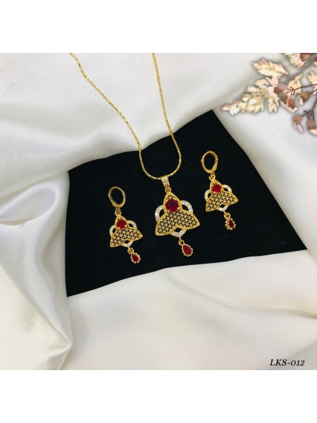 AL-GHAZI LOCKET SET-LKS-012