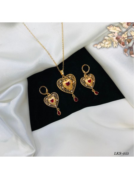 AL-GHAZI LOCKET SET-LKS-013
