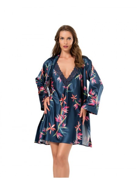 Flourish Women Sleep Wear Mg-008 Gown Set