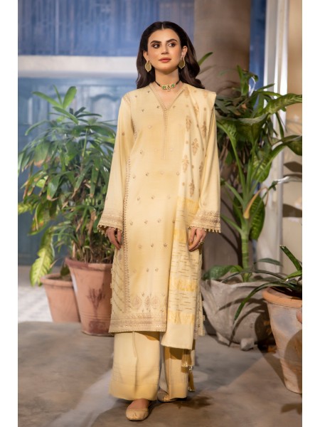 LSM 03 Piece Unstitched Winter Exclusive Embroidered LG-AM-0058
