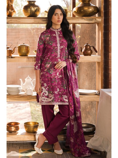 Cross Stitch Eid Lawn IRIS MAUVE Dress for Girls & Women 478200909_PK-2243303609