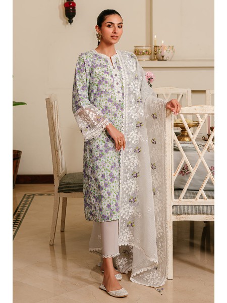 Cross Stitch Eid Lawn LAVENDER STRETCH Dress for Girls & Women 478206392_PK-2243308422