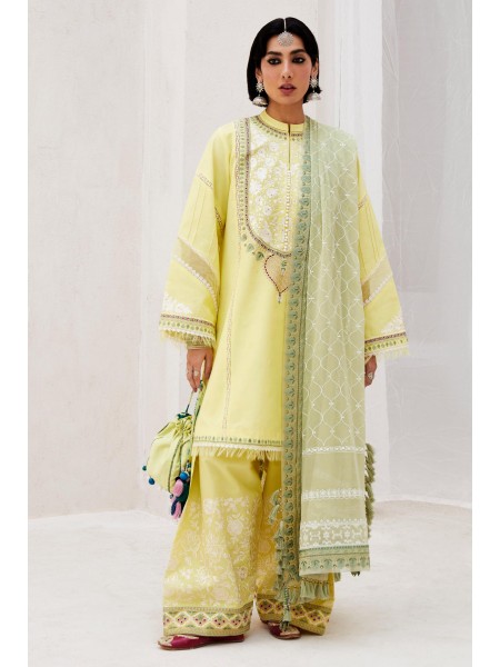 Zara Shahjahan Lawn24 - 3 Piece Unstitched for Women - DILARA-15A
