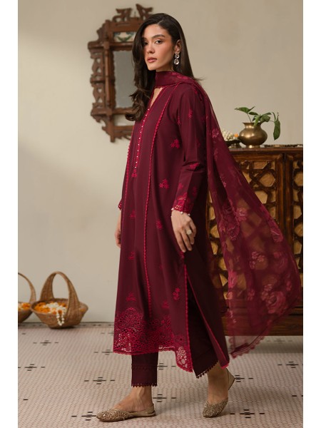 Crossstitch RUBY ROSE Chikankari Collection - Designcode: 0124RTSEMBCHK0306