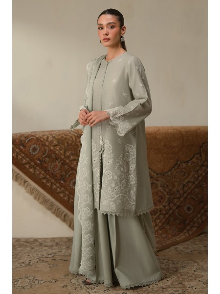 Crossstitch SEA MIST Chikankari Collection - Designcode: 0124RTSEMBCHK0307