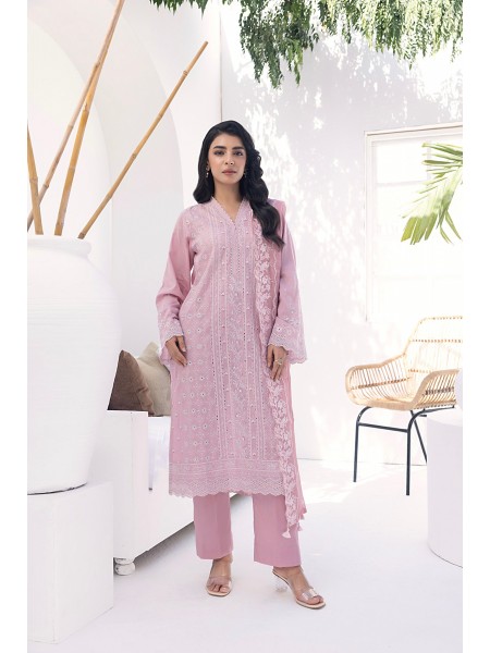 Lakhany By LSM Festive 03 Piece Unstitched Embroidered Lawn With Embroidered Chiffon dupatta LG-RL-0051