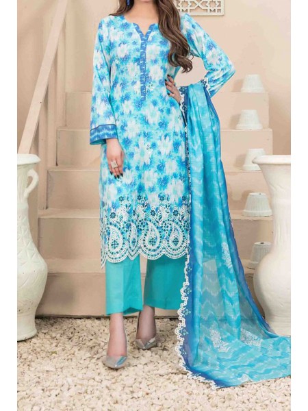 Monireh By Tawakkal Unstitched 3 Piece Digital Printed Lawn Collection'2024-D-2058