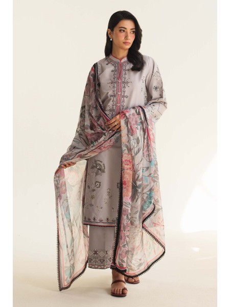 Zara Shahjahan Coco Eid '24 - 3 Piece Unstitched for Women - ZAIRA-9B