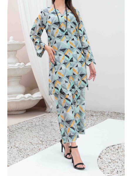 Zel By Tawakkal Unstitched 2 Piece Digital Printed Swiss Collection'2024-D-2805