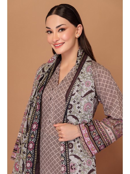 Bonanza Satrangi Mid Summer3 Piece Unstitched Lawn Suit 2S24P3P204