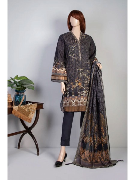 Saya Mid Summer Unstitched Shirt and Dupatta - Designcode: WU2P-3328