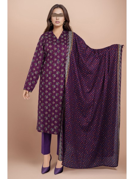 Saya Mid Summer Unstitched Shirt and Dupatta - Designcode: WU2P-3771