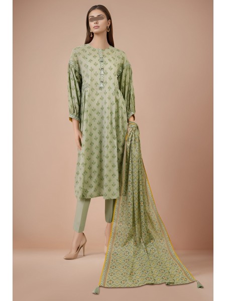 Saya Mid Summer Unstitched Shirt and Dupatta - Designcode: WU2P-3790